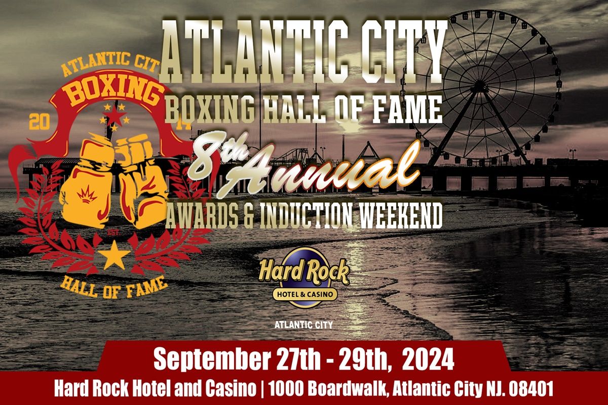 Atlantic City Boxing Hall of Fame Induction Award Ceremony