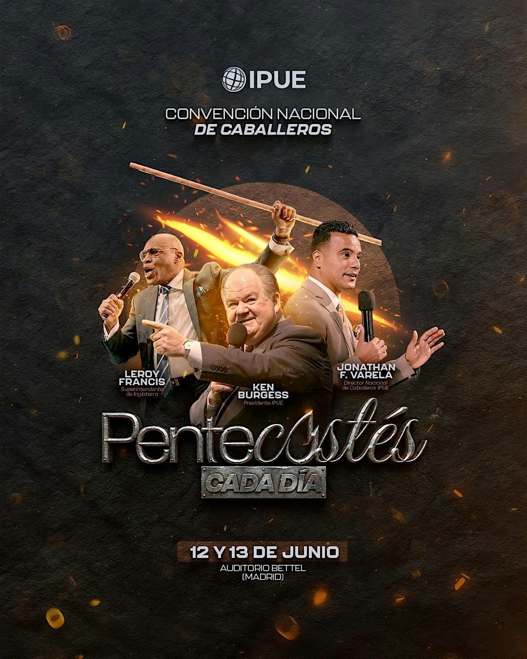 Convenci\u00f3n Nacional de Caballeros IPUE 2026 \u2013 Pentecost\u00e9s Cada D\u00eda