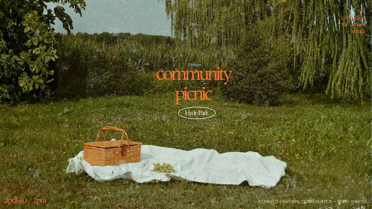 Unseen Community Picnic: Park Hangout