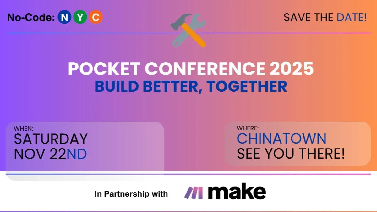 \ud83d\ude80 POCKET CONFERENCE 2025: Build Better, Together