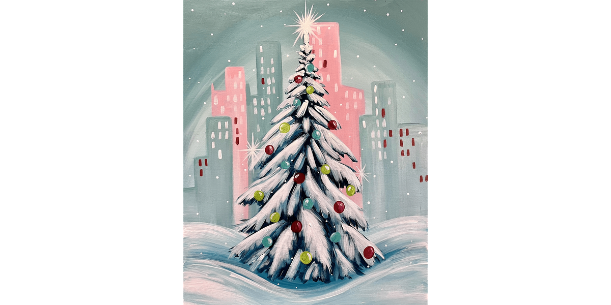 Christmas Time in the City - Paint and Sip in Fishkill | Classpop!\u2122