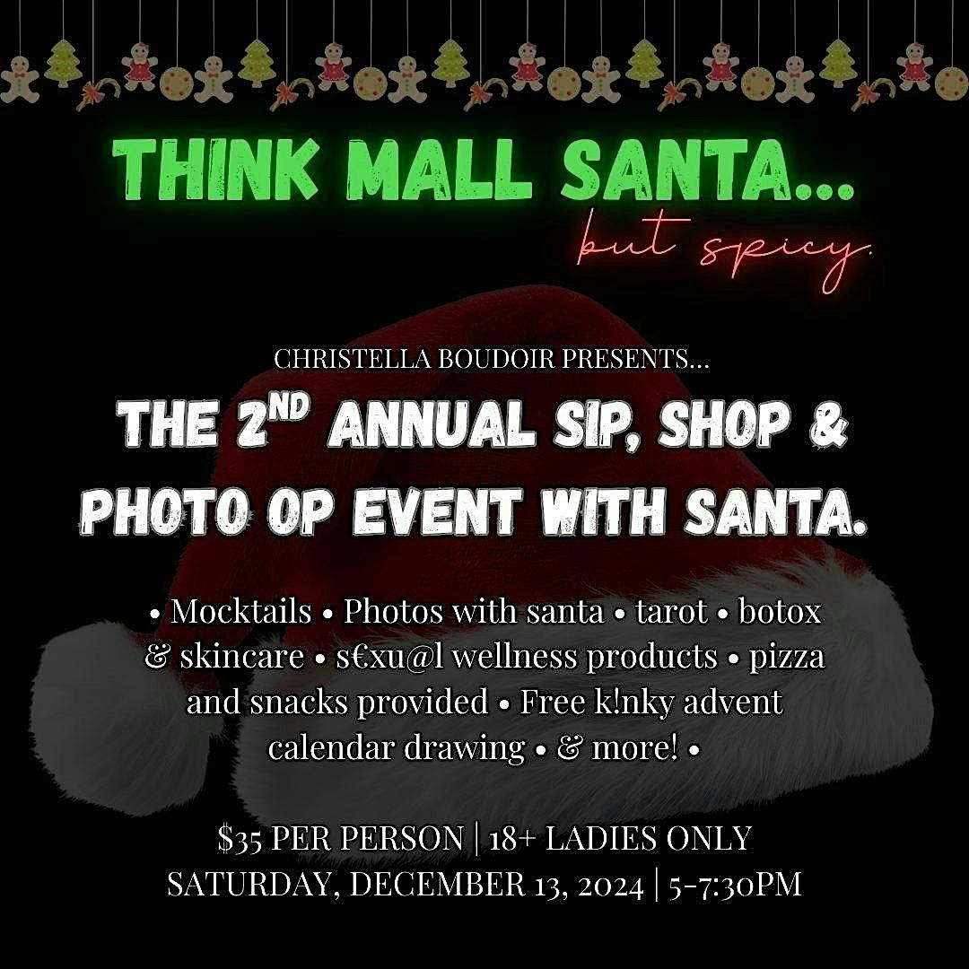 Santa\u2019s Naughty List: Sip, Shop & Photo Op Event | Women 18+ Only