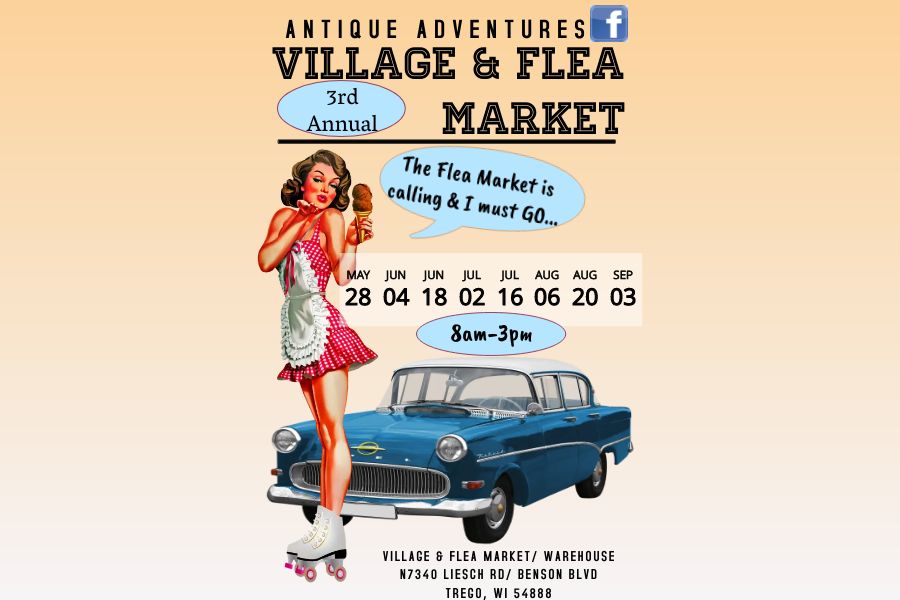 Antique Adventures Flea Market & Village N7340 Benson Blvd / Liesch