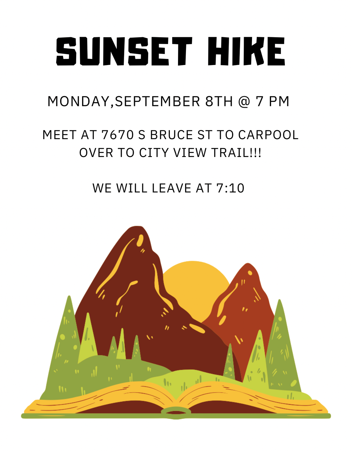 Sunset Hike @ City View Trail