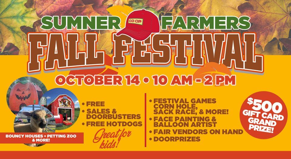 Fall Festival | Sumner Farmers Co-Op, Hendersonville, TN | October 14, 2023