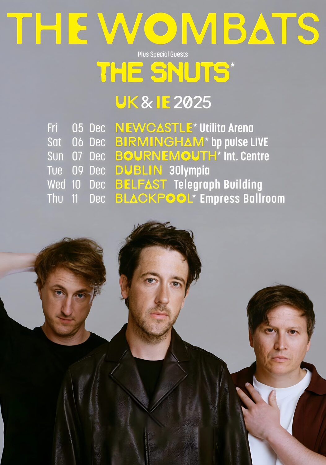 The Wombats Belfast Tickets