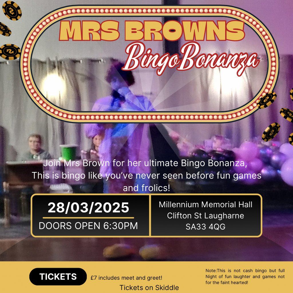 Mrs Browsn Bingo Bonanza