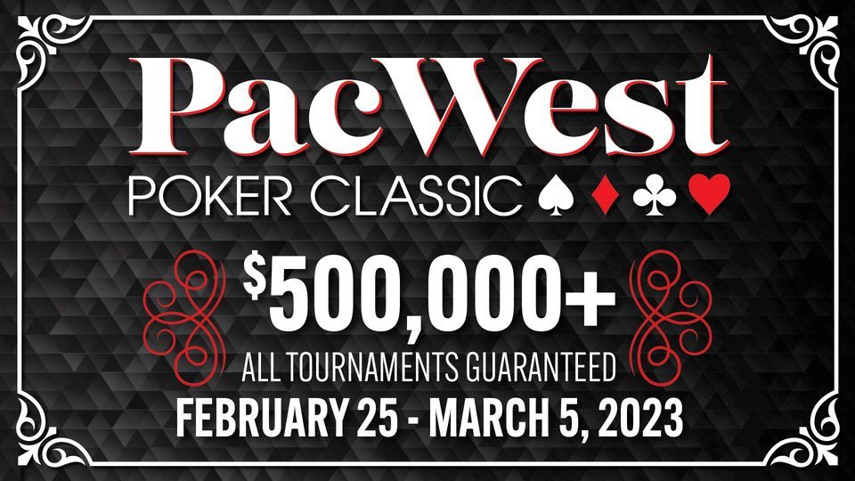 PacWest Poker Tournament Chinook Winds Casino Resort, Lincoln City