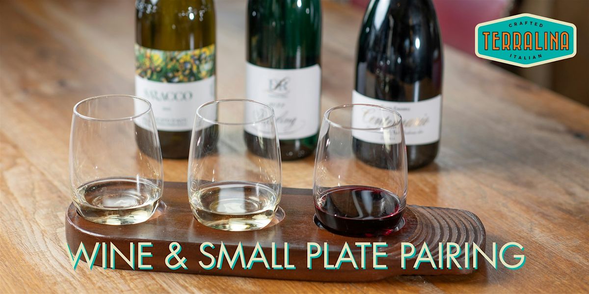 Wine & Small Plates Pairing