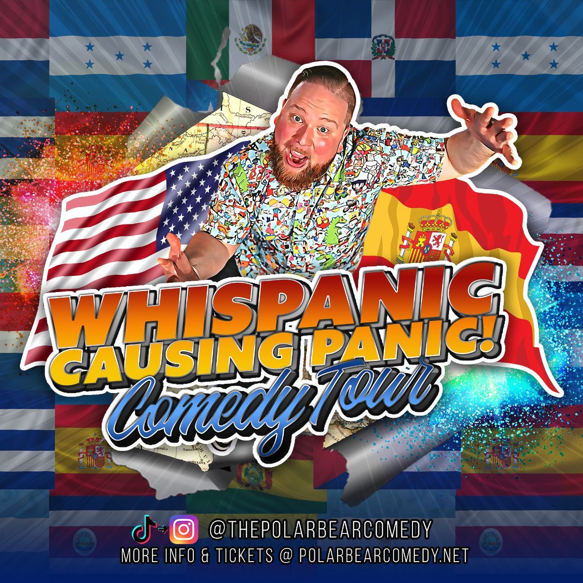 Jon Polar Bear Gonzalez at Cobbs Comedy Club