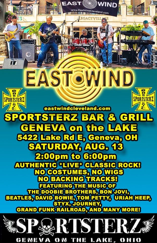 EAST WIND Sportsterz GOTL Sportsterz Bar and Grill, Geneva, OH