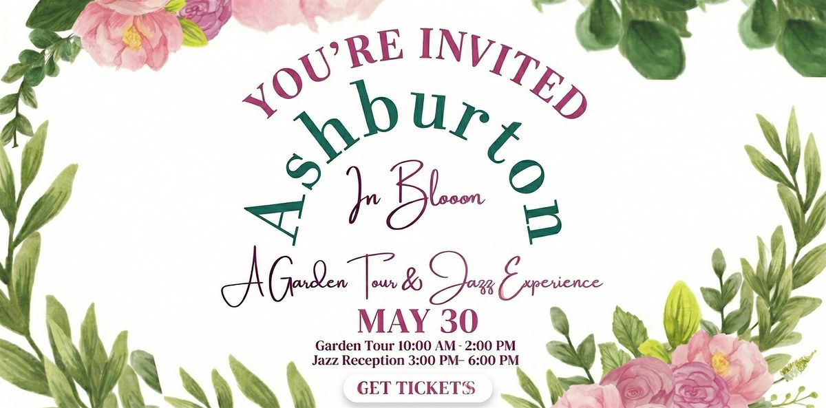 Ashburton In Bloom A Garden Tour and Jazz Experience