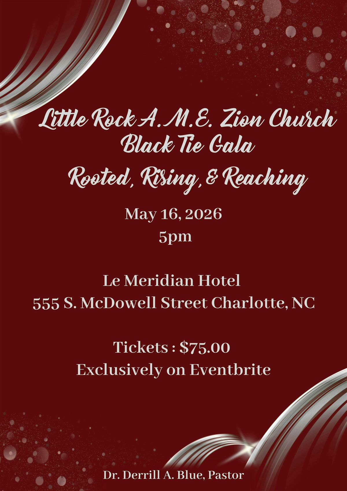Little Rock A.M.E. Zion Church Black Tie Gala