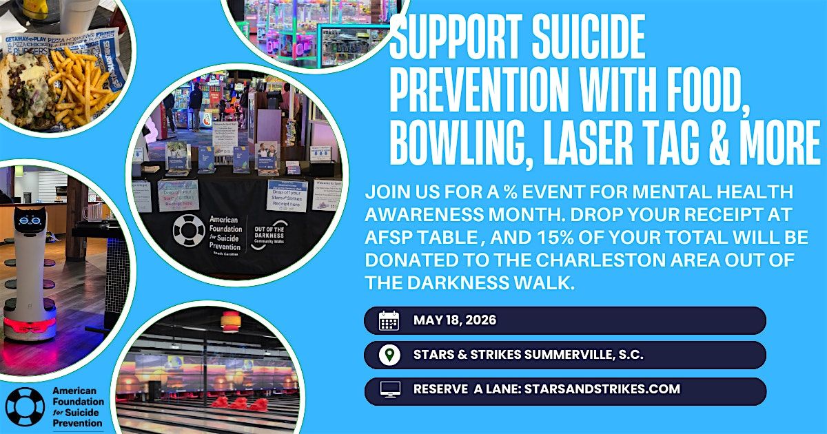 Bowling & Suicide Prevention: Food & Fun for a Good Cause