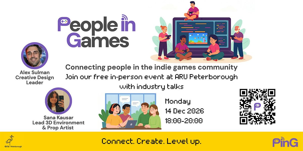 People in Games | PinG (In‑Person Event) - First Anniversary ...