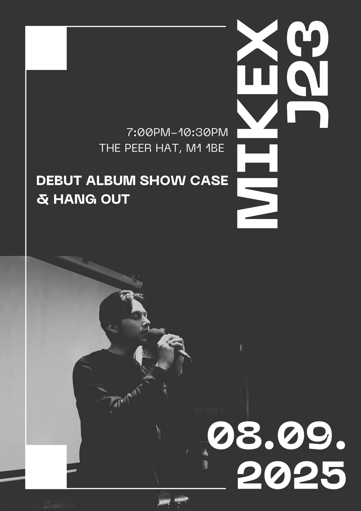MIKEXJ23 Debut Album showcase & Hang out session