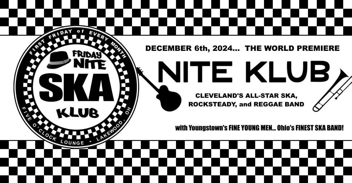 FRIDAY NITE SKA KLUB 2024 The Five O'Clock Lounge, Lakewood, OH