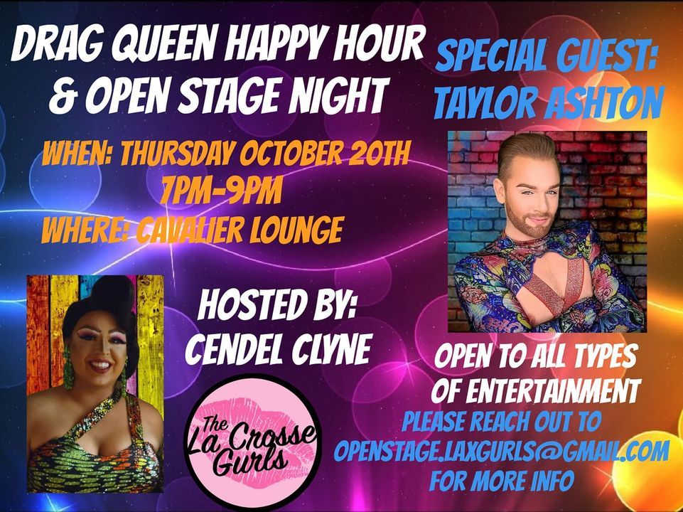 Drag Queen Happy Hour and Open Stage Night | Cavalier Theater & Lounge ...