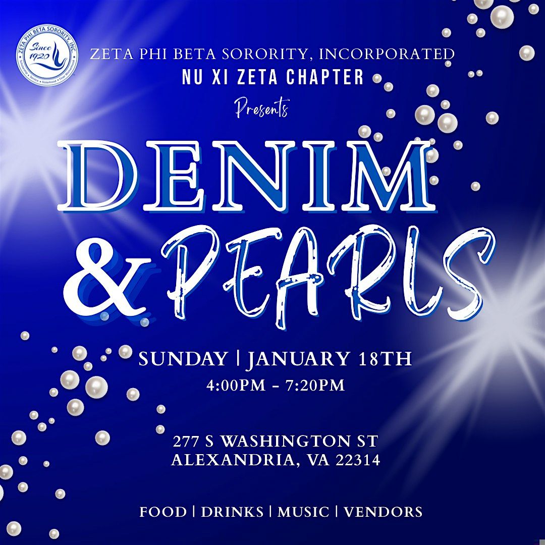 Denim & Pearls Founders' Day Party
