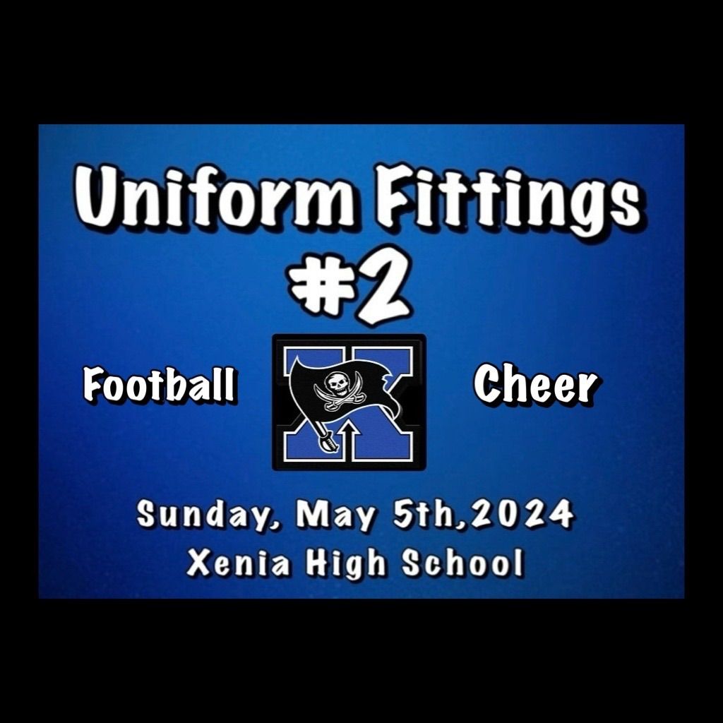 Uniform Fittings 2 Xenia High School May 5, 2024