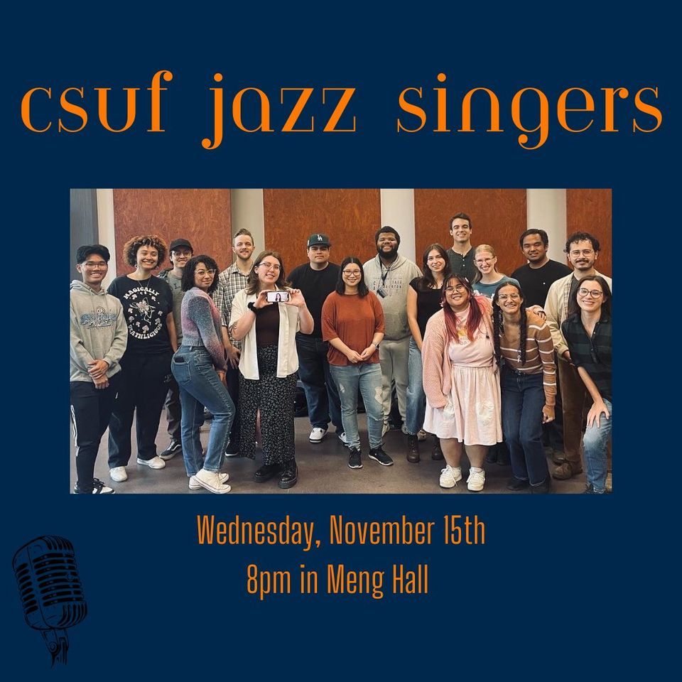 Jazz at Cal State Fullertons event Meng Concert Hall Cal State