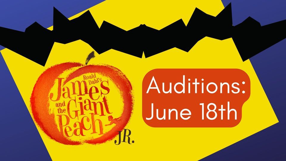 Auditions James and the Giant Peach JR. Jam Hops Gymnastics Factory Anoka Ramsey June 18, 2022