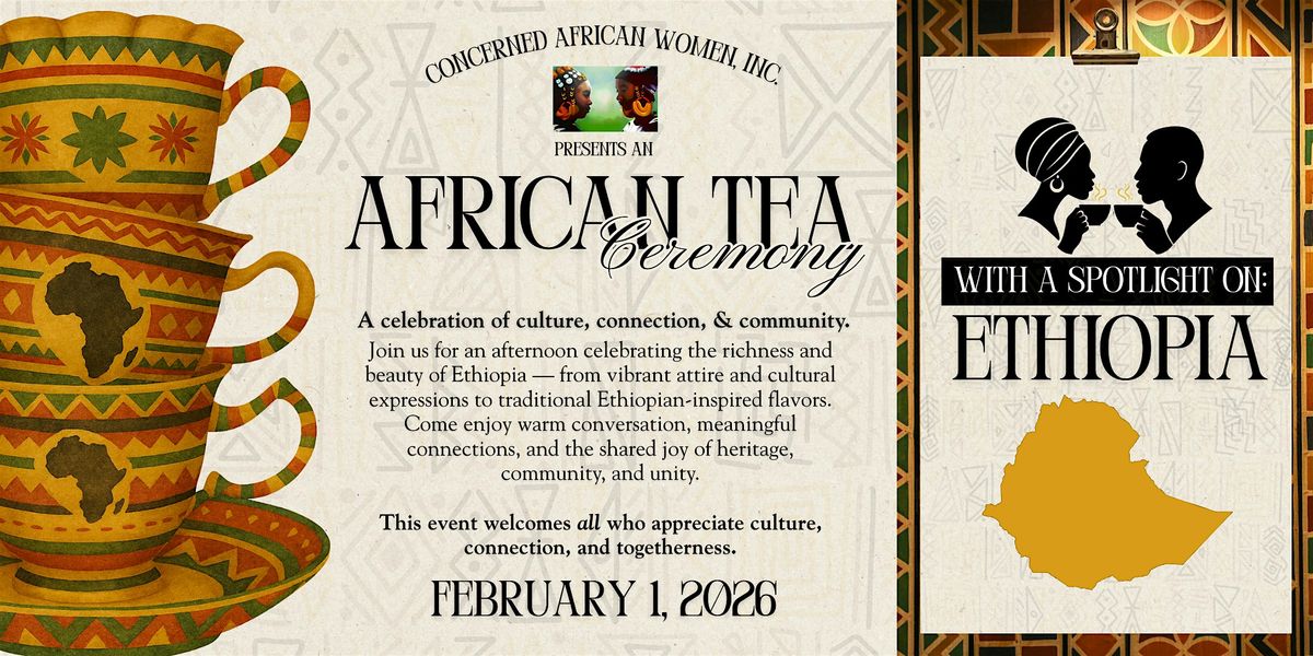 CAW's African Tea Ceremony