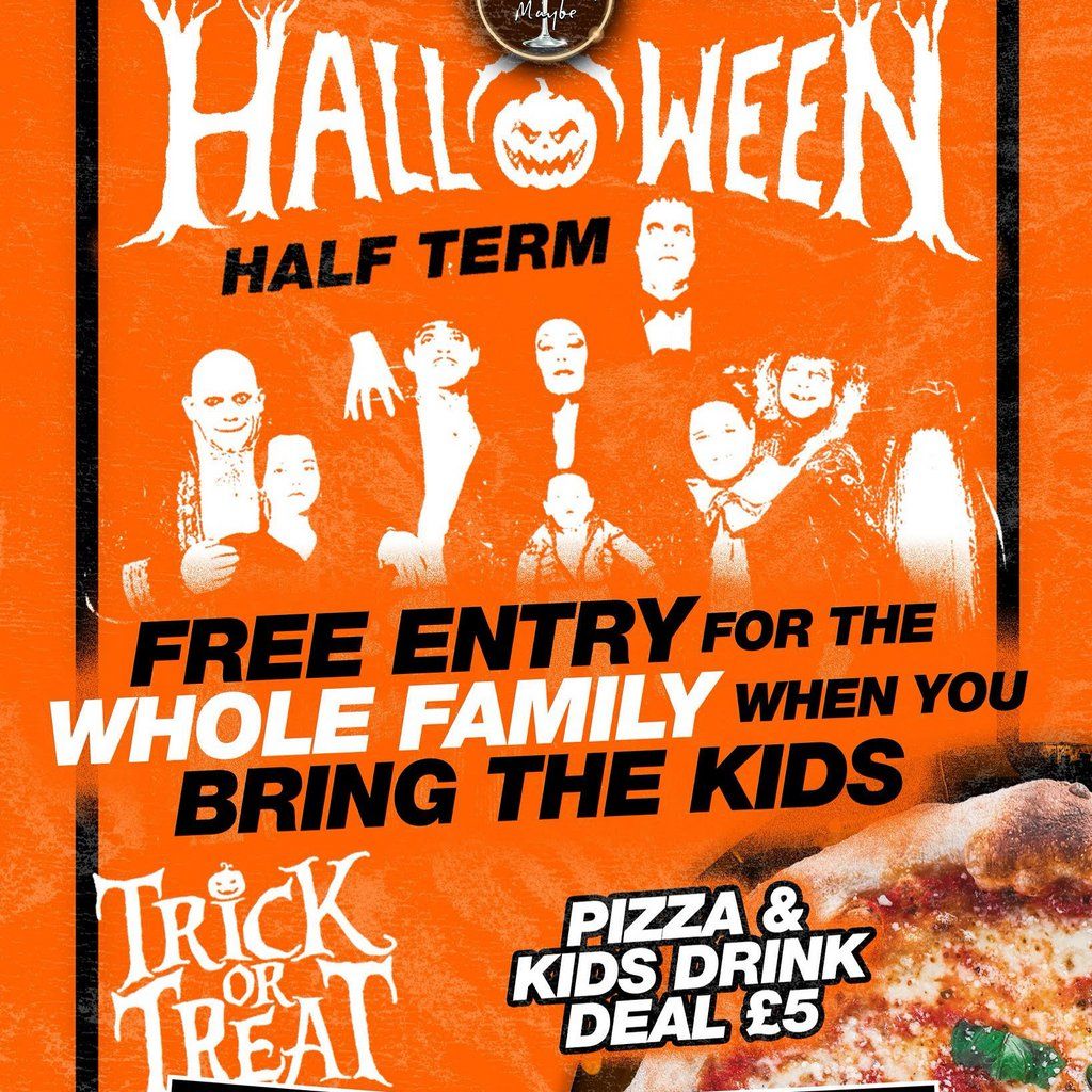 Halloween Half Term @ Definitely Maybe!