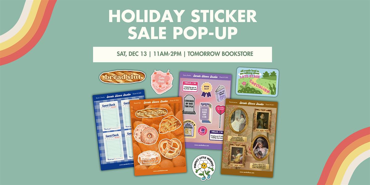 Holiday Sticker Sale Pop-Up