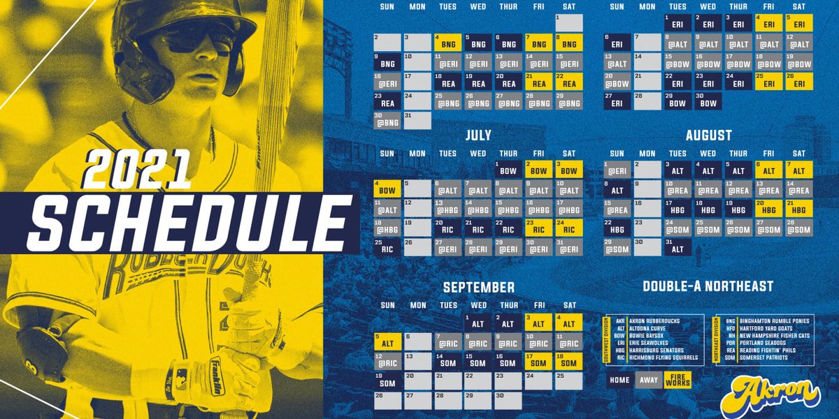 Akron RubberDucks at Somerset Patriots