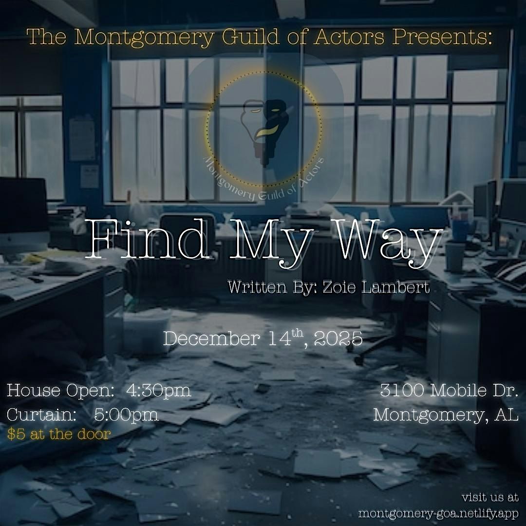 MGOA Presents: Find My Way - Ticket Reservation