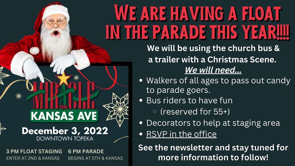 FBC Miracle on Kansas Christmas Parade Miracle on Kansas Ave., Topeka