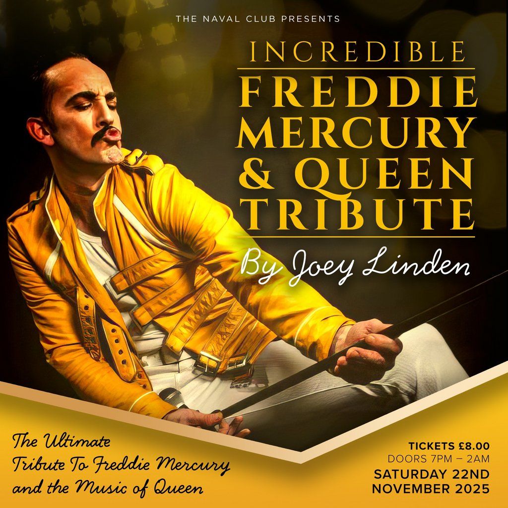 Incredible Freddie Mercury & Queen Tribute - by Joey Linden
