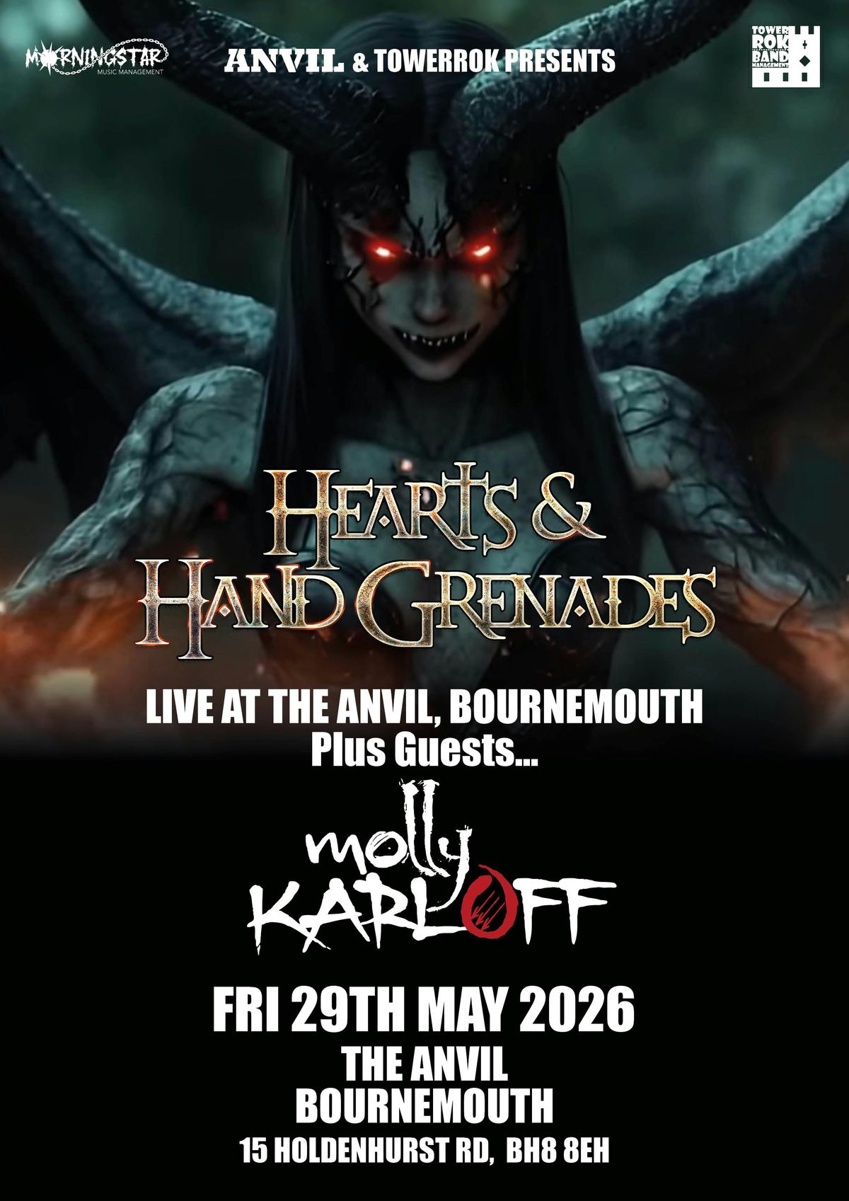 Hearts & Hand Grenades \/ Molly Karloff \/ TBC