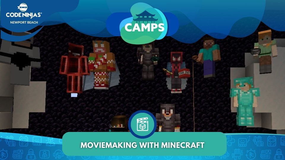 MovieMaking with Minecraft® | 5 Day Summer Camp | Code Ninjas (Newport ...