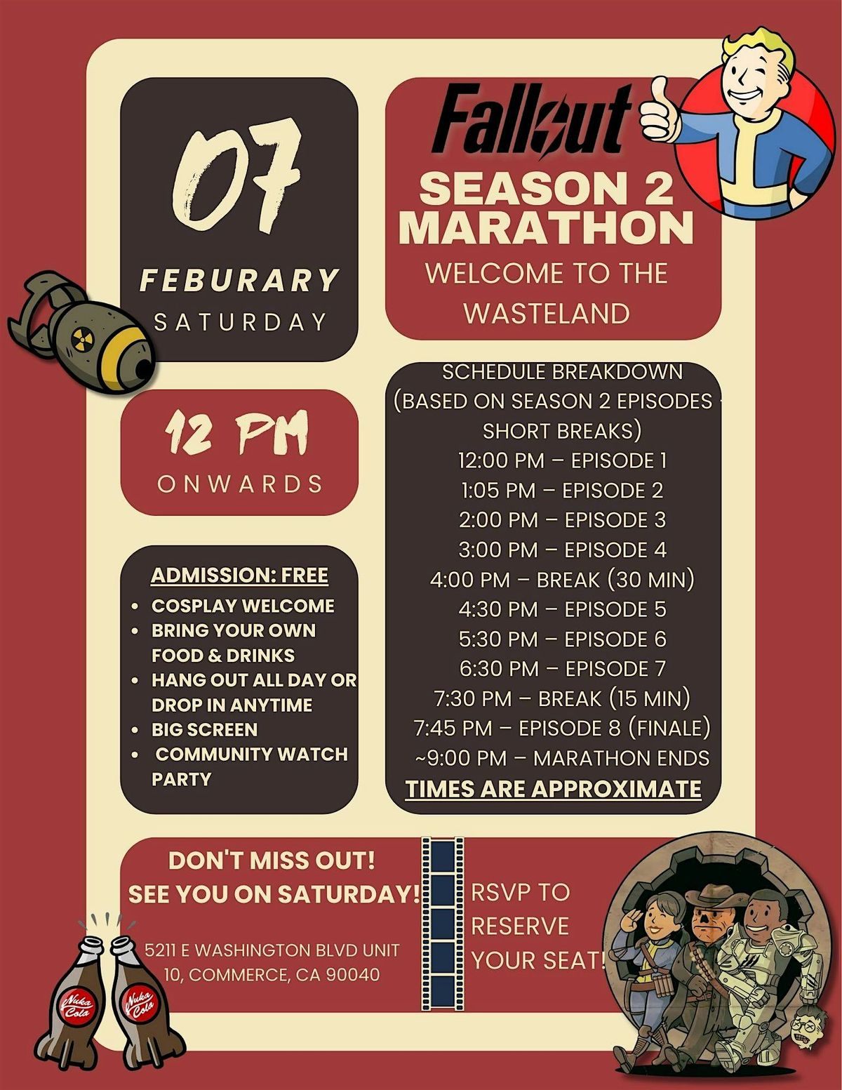 Fallout Season 2 Marathon A FullDay Wasteland Watch Party at