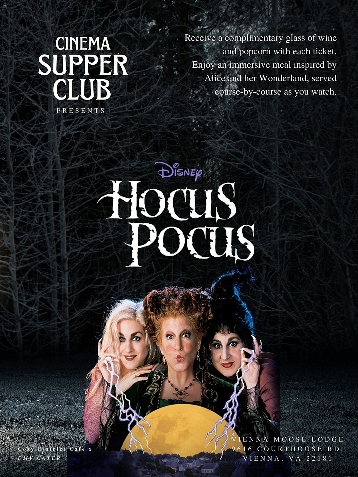 10/31 CSC: Hocus Pocus 8PM - 9:30PM at The Moose - Vienna Lodge 1896 on ...