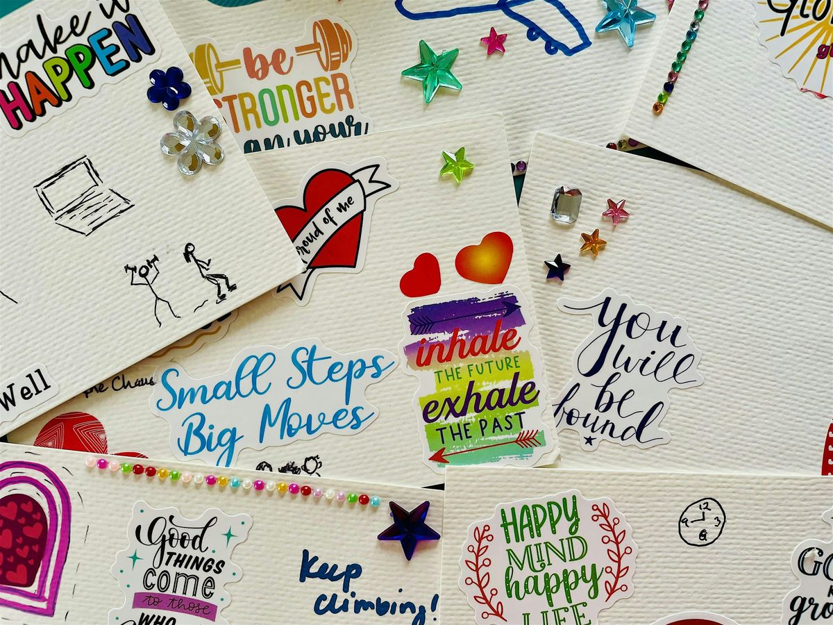 Postcards to Your Future Self | Creative Art Social at Art Club Coffee