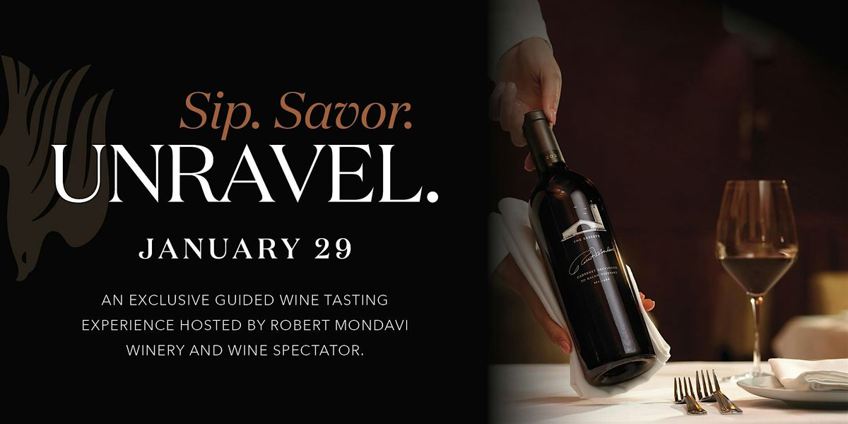 Robert Mondavi Wine Tasting Experience- Del Frisco's Double Eagle New York