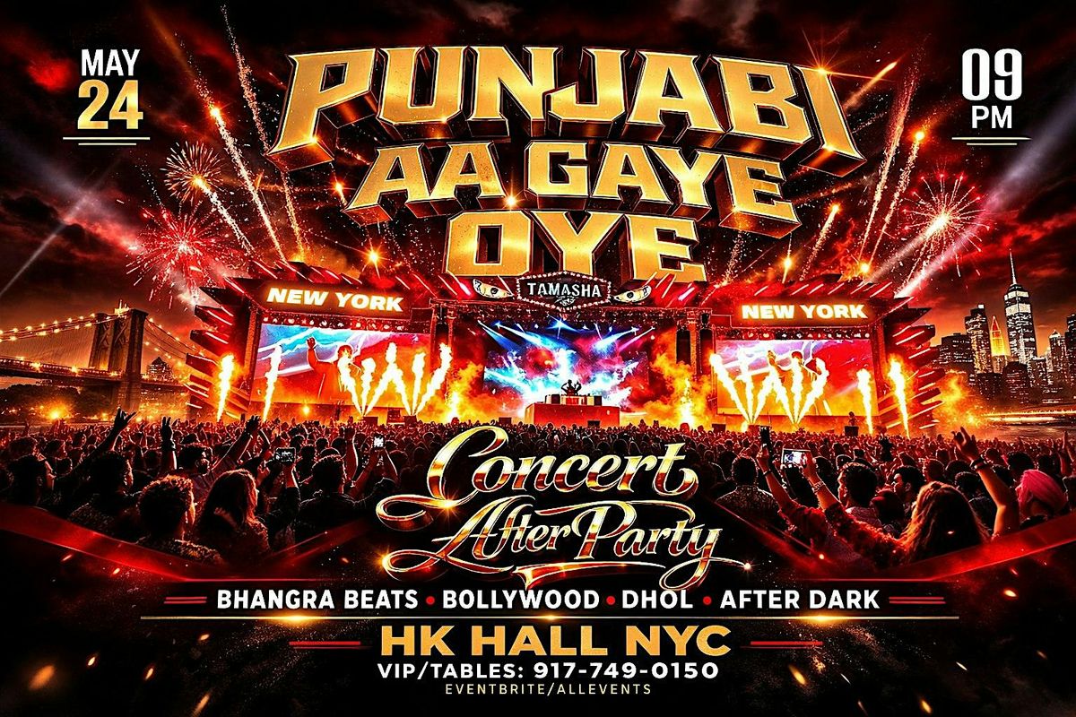 Blue Glove Presents: #1 BOLLYWOOD PUNJABI AA GAYE THEME AFTERPARTY |HK HALL