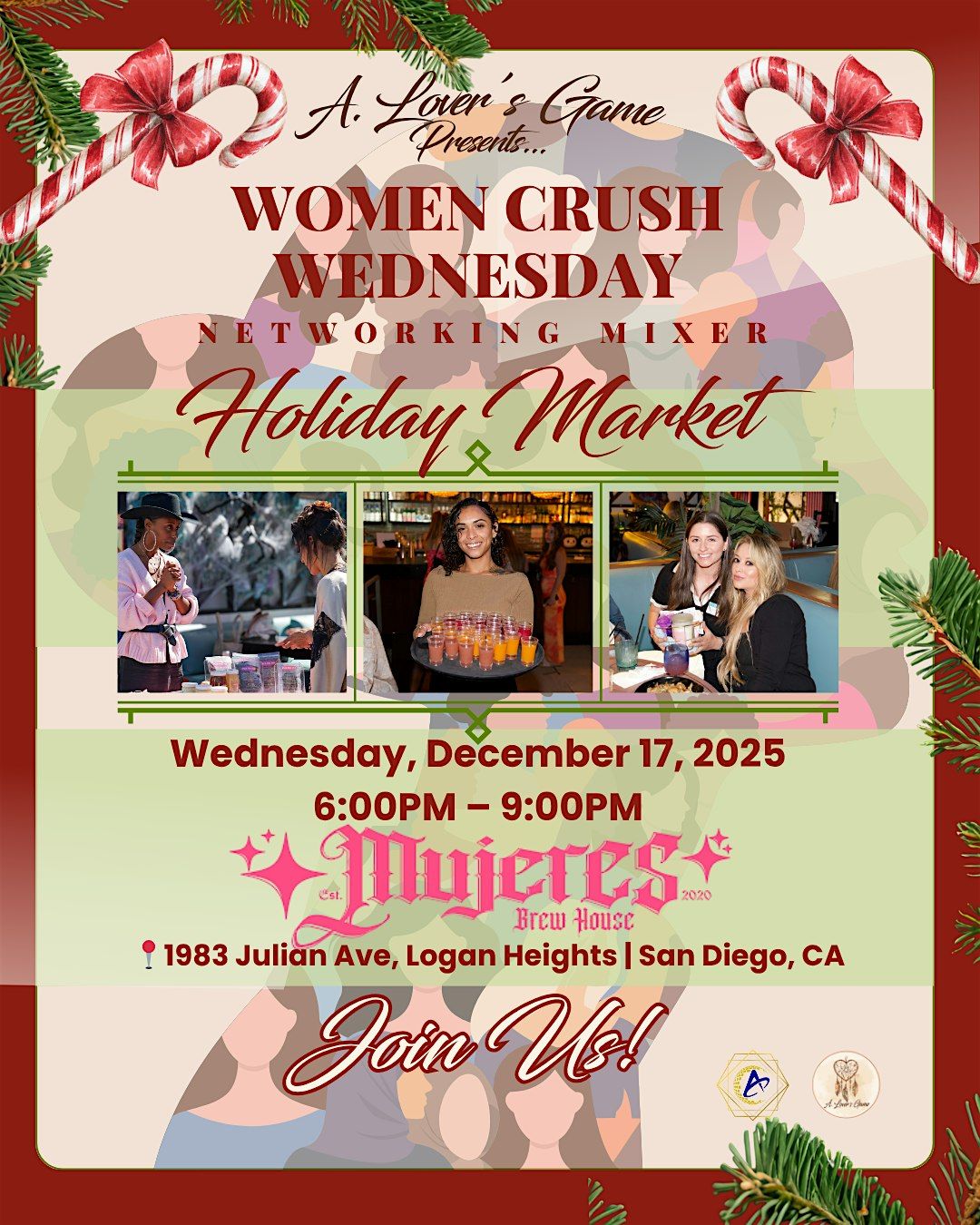 WCW Holiday Market at Mujeres Brew House \u2013 Shop \u2022 Celebrate \u2022 Support Women