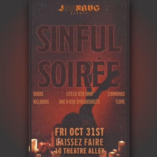 Laissez Faire's Sinful Soiree Halloween Night 10\/31