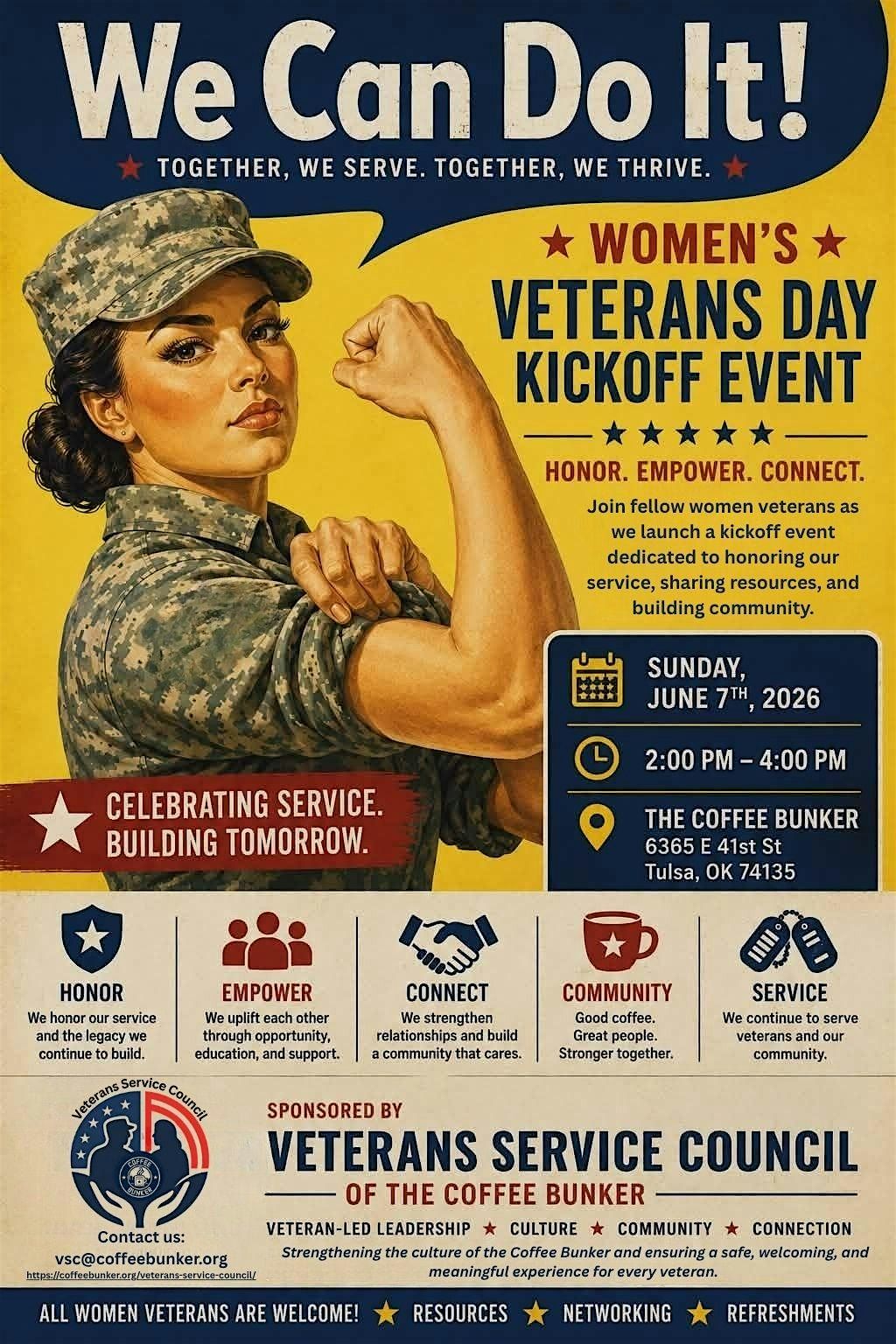 Women's Veterans Day Kickoff Event