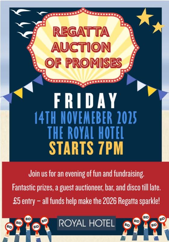 Whitby Regatta - Auction of Promises 