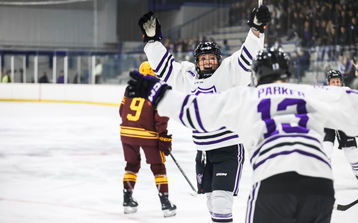 Parking St. Thomas Tommies at Minnesota Golden Gophers Womens Hockey