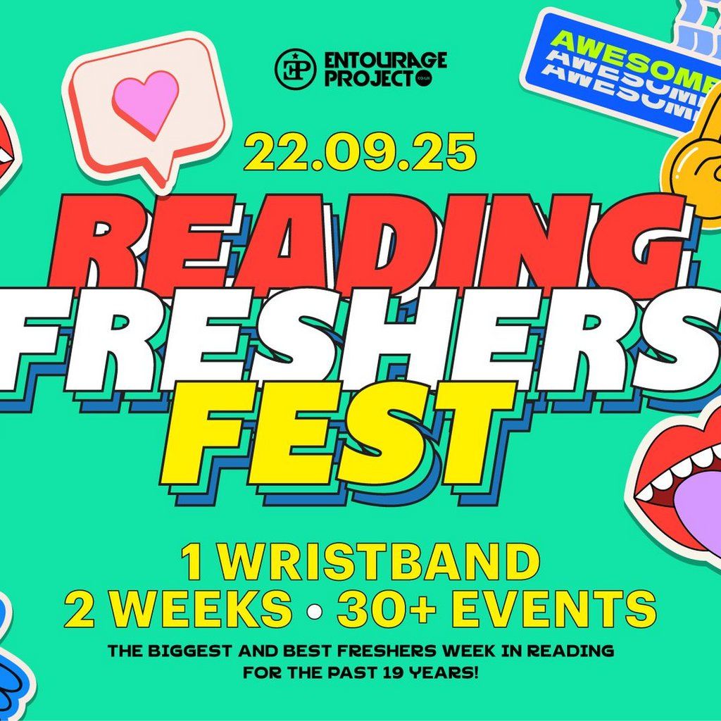 Reading Freshers Fest 25\/26 - ON SALE NOW!