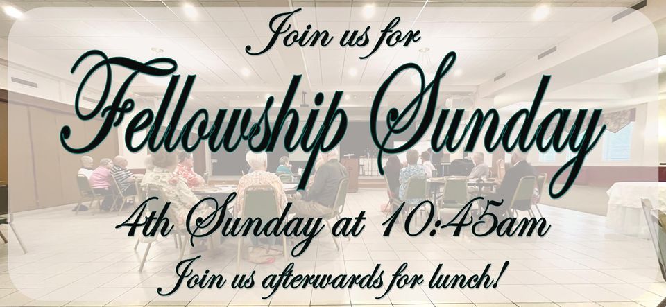 Fellowship Sunday Worship & Light Lunch | First Christian Church Tulsa ...