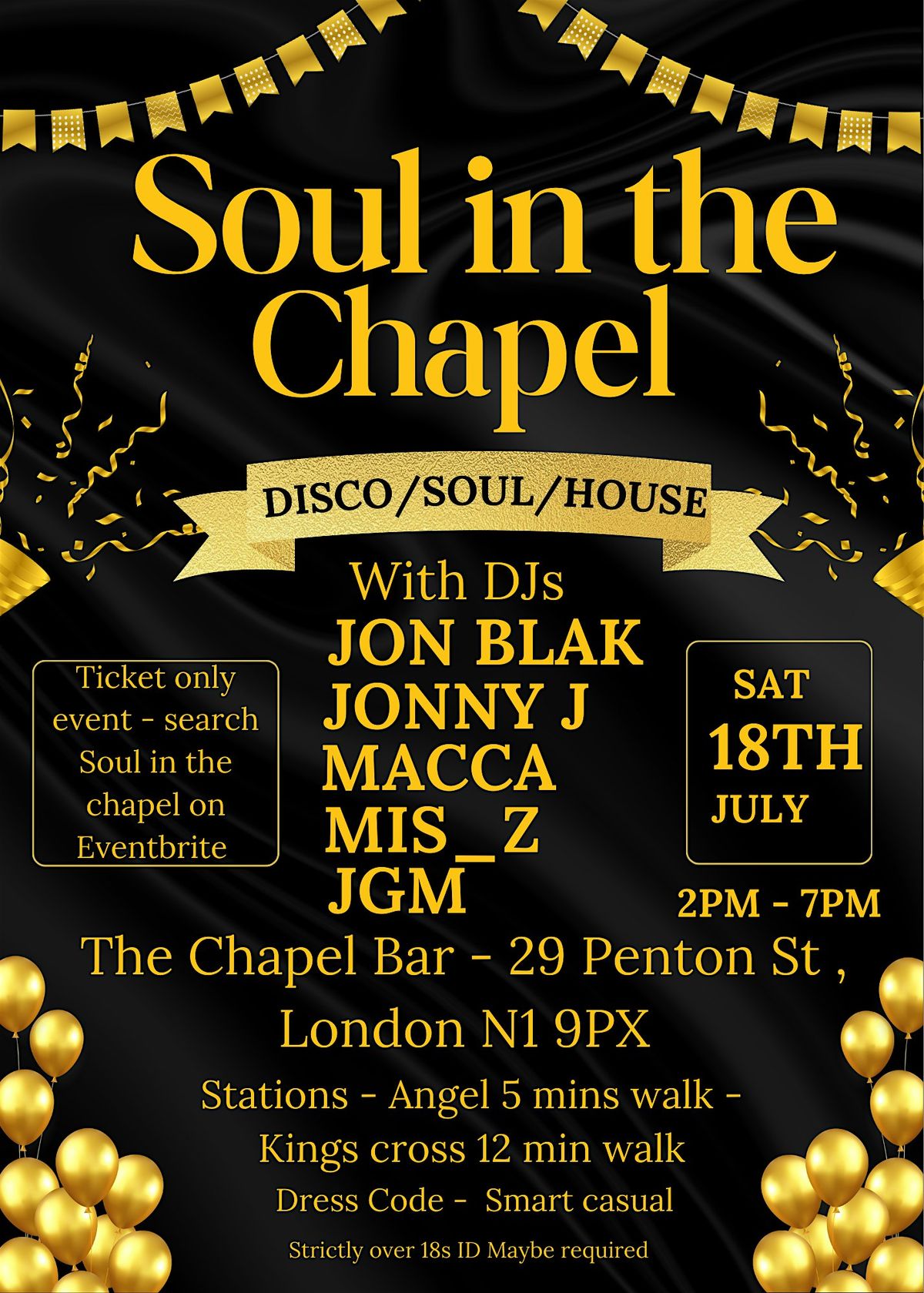 Soul in The Chapel