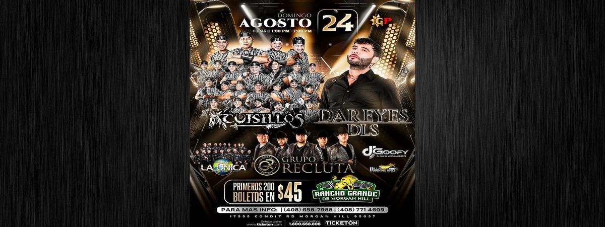 BANDA CUISILLOS, DAREYES DE LA SIERRA & M\u00c1S
