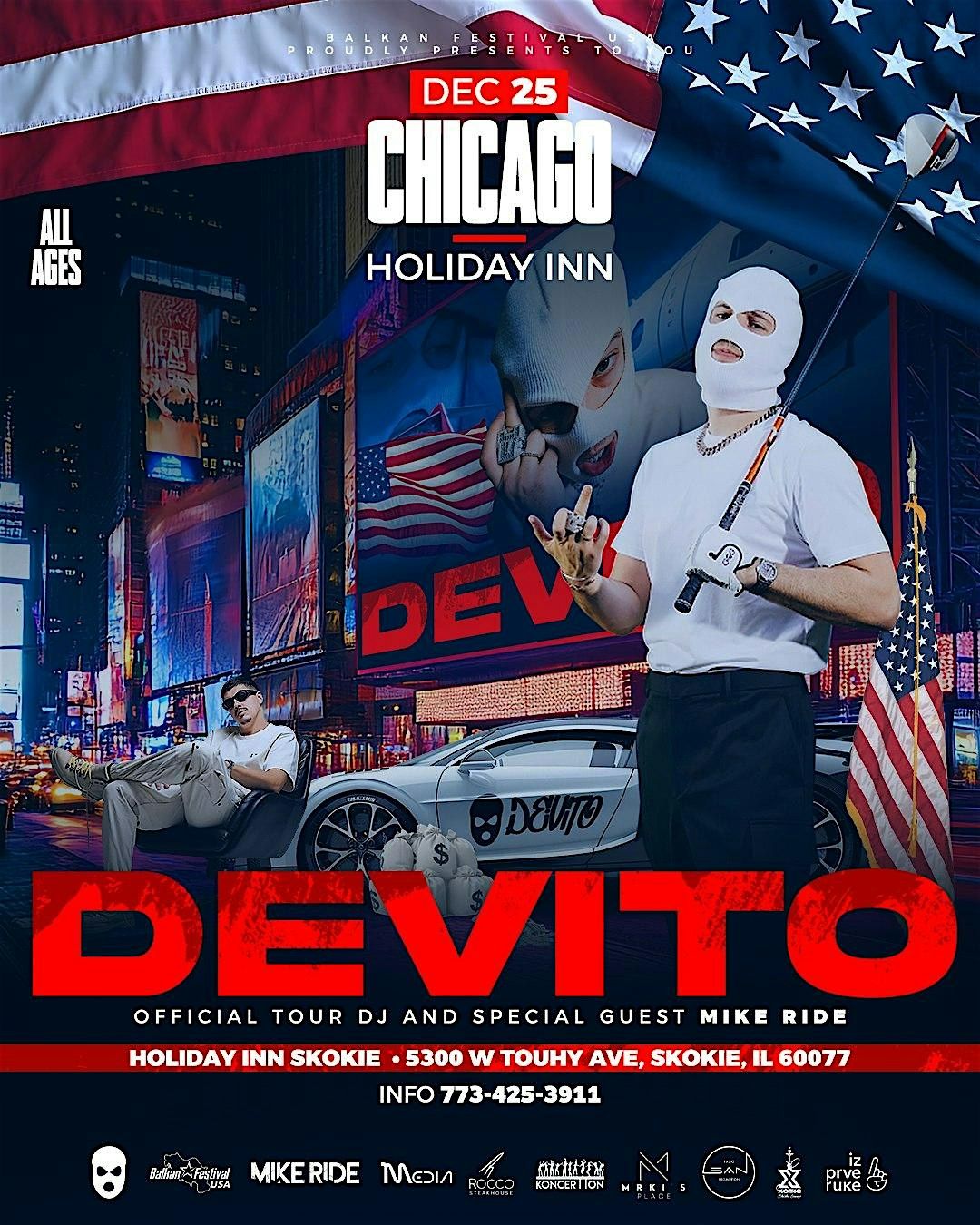 Devito - USA Tour 2025 \/ Chicago - December 25th